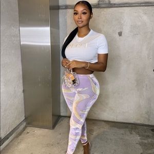 Emilio Pucci headband(NEVER WORN) , top and bottom (both worn once)